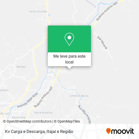 Kv Carga e Descarga mapa