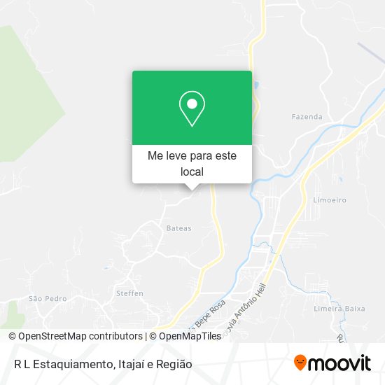 R L Estaquiamento mapa