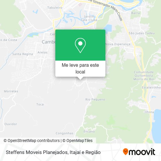 Steffens Moveis Planejados mapa