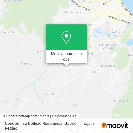 Condominio Edificio Residencial Gabriel II mapa