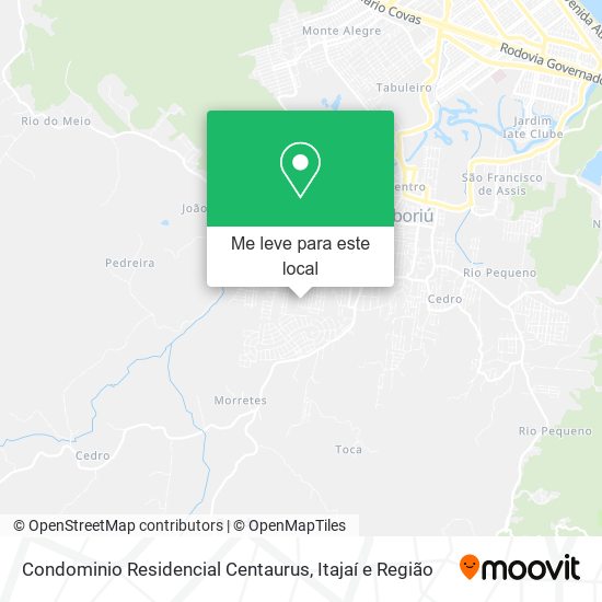 Condominio Residencial Centaurus mapa
