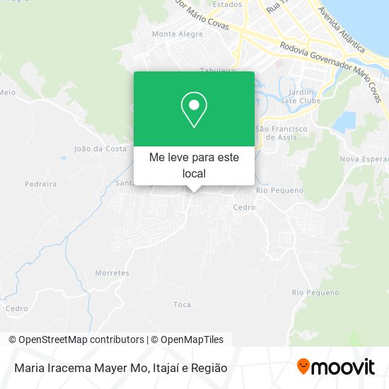 Maria Iracema Mayer Mo mapa