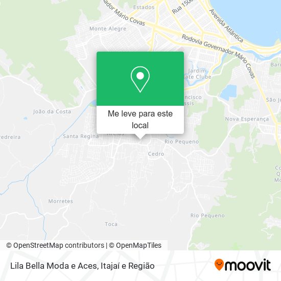 Lila Bella Moda e Aces mapa