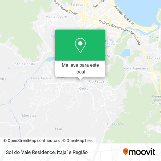 Sol do Vale Residence mapa
