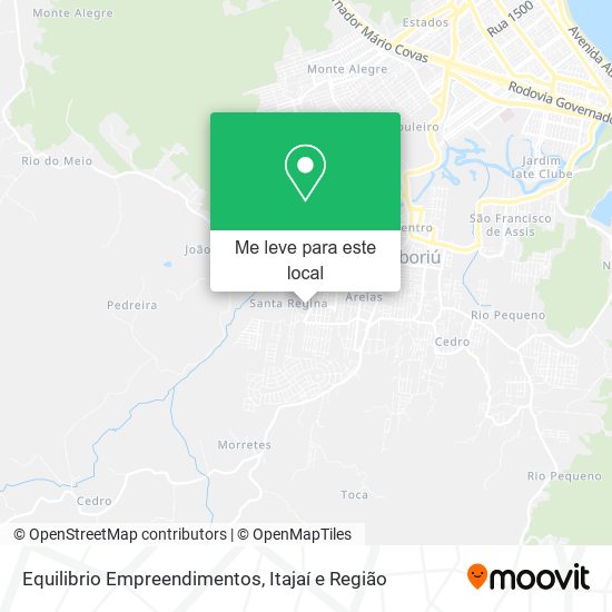 Equilibrio Empreendimentos mapa
