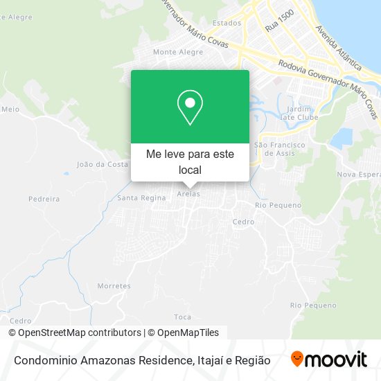 Condominio Amazonas Residence mapa