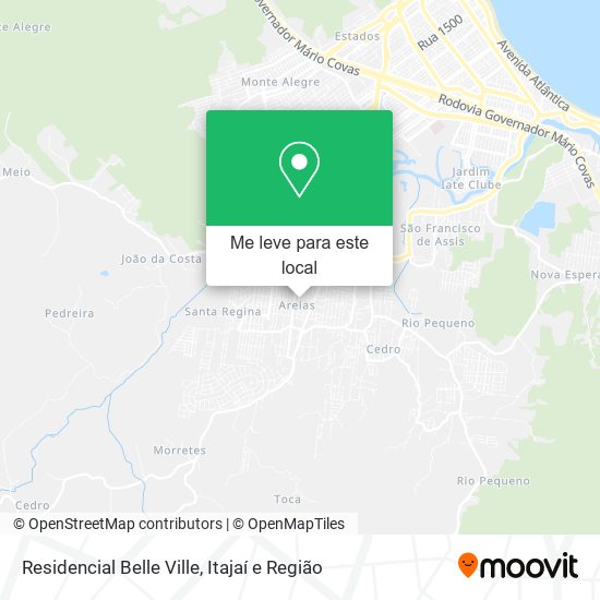 Residencial Belle Ville mapa