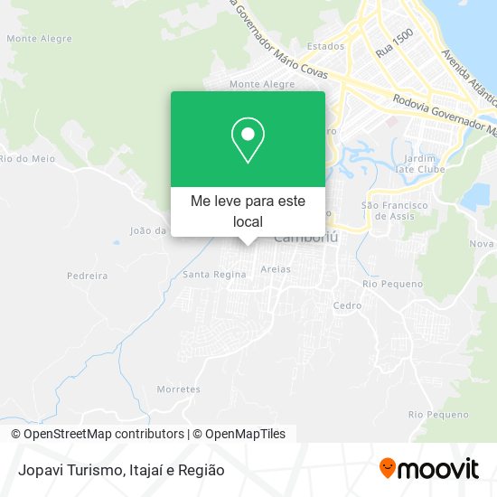 Jopavi Turismo mapa