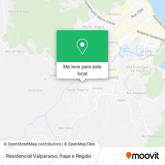 Residencial Valparaiso mapa
