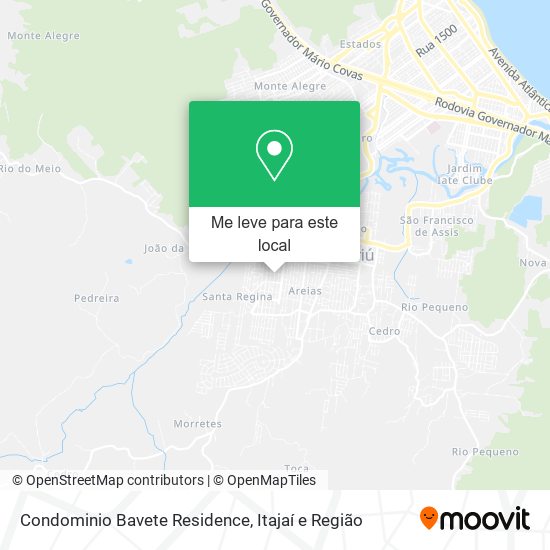 Condominio Bavete Residence mapa