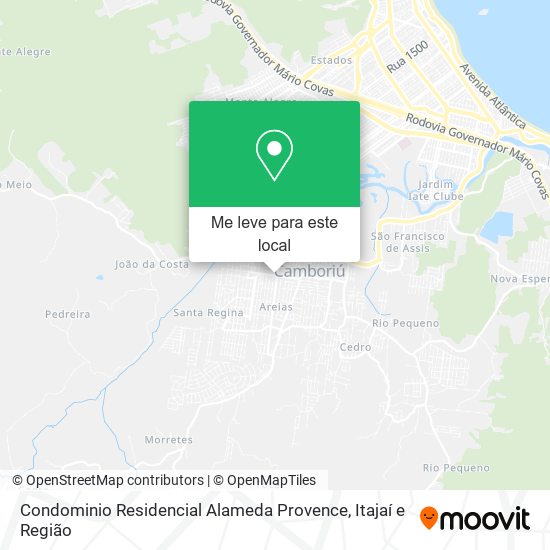 Condominio Residencial Alameda Provence mapa