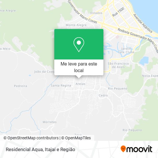 Residencial Aqua mapa