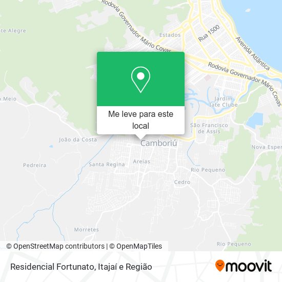 Residencial Fortunato mapa