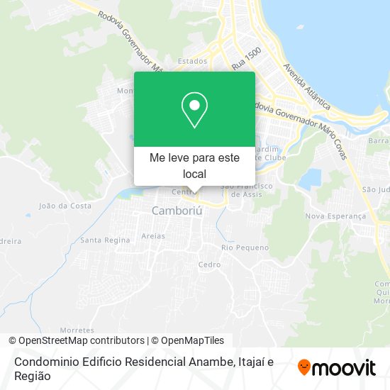 Condominio Edificio Residencial Anambe mapa