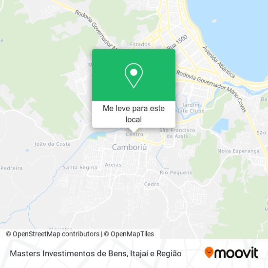 Masters Investimentos de Bens mapa