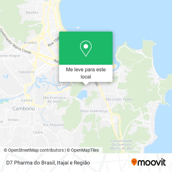 D7 Pharma do Brasil mapa