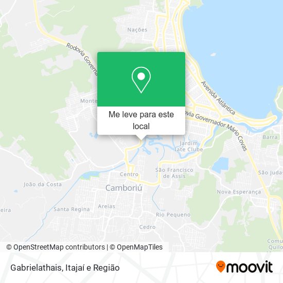 Gabrielathais mapa