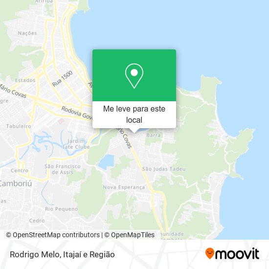 Rodrigo Melo mapa