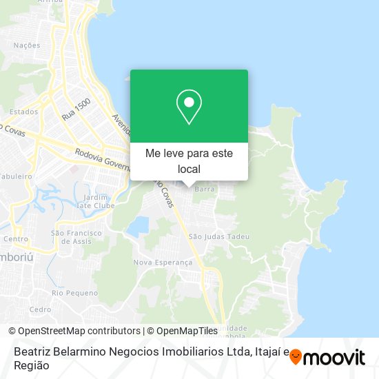 Beatriz Belarmino Negocios Imobiliarios Ltda mapa