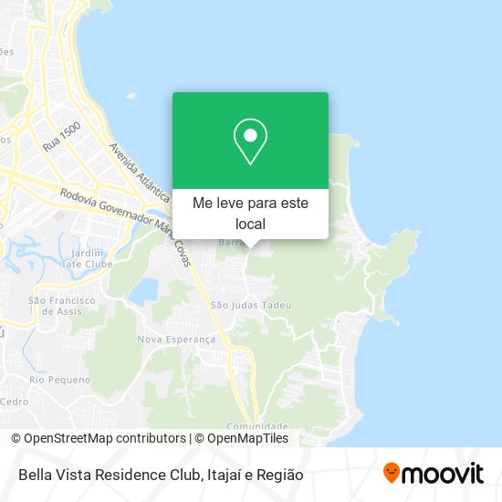 Bella Vista Residence Club mapa
