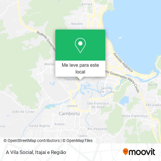 A Vila Social mapa