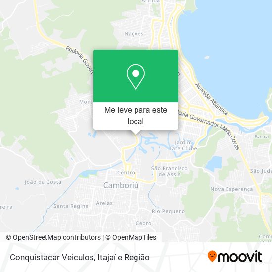 Conquistacar Veiculos mapa