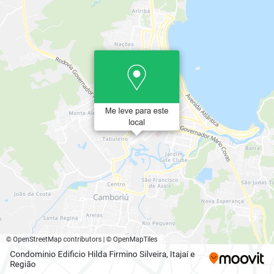 Condominio Edificio Hilda Firmino Silveira mapa