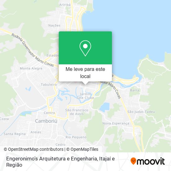 Engeronimo's Arquitetura e Engenharia mapa