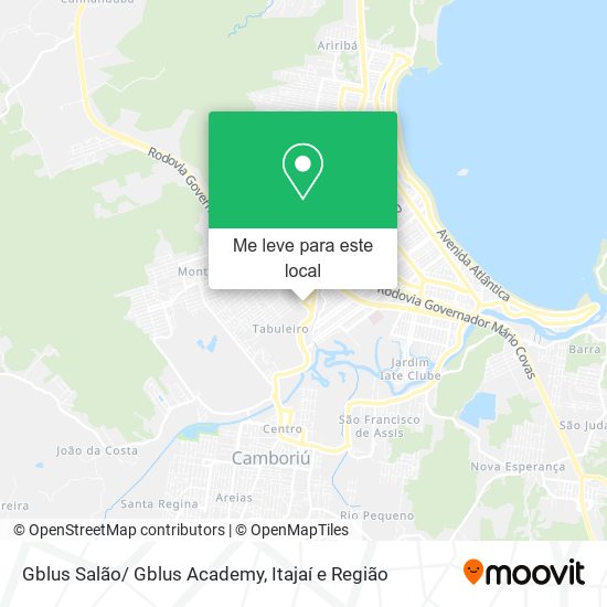 Gblus Salão/ Gblus Academy mapa