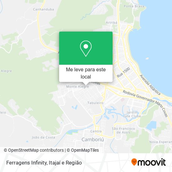 Ferragens Infinity mapa