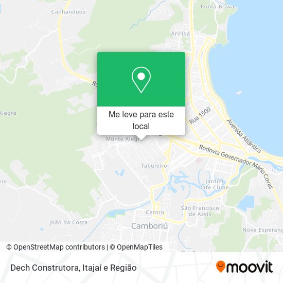 Dech Construtora mapa