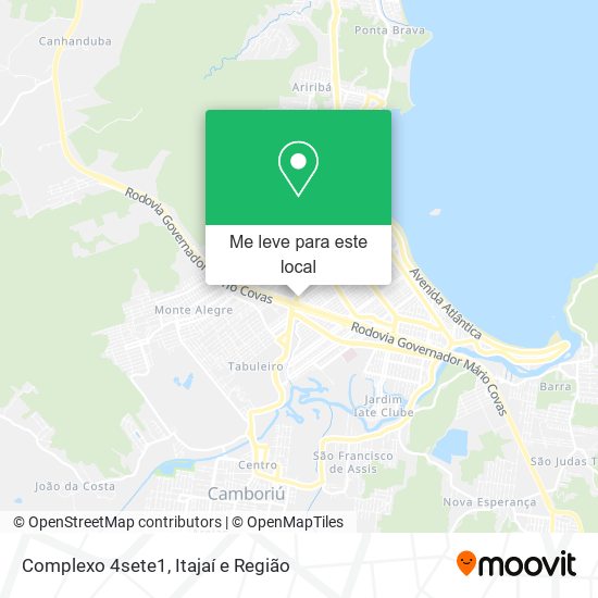 Complexo 4sete1 mapa