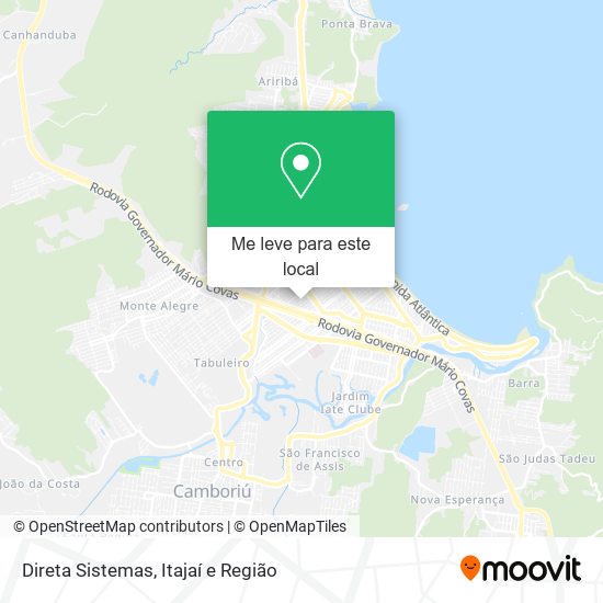 Direta Sistemas mapa