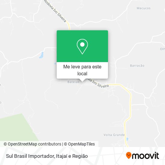 Sul Brasil Importador mapa