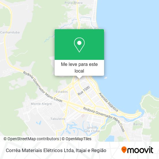 Corrêa Materiais Elétricos Ltda mapa