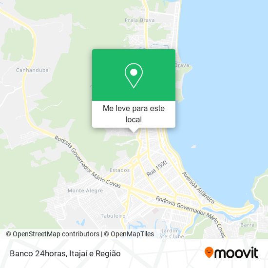 Banco 24horas mapa