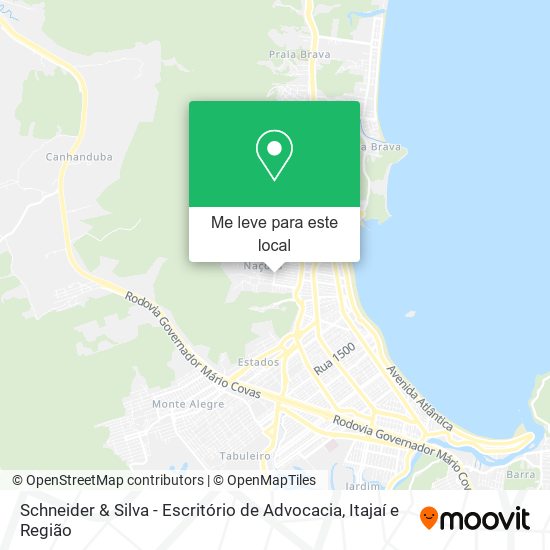 Schneider & Silva - Escritório de Advocacia mapa