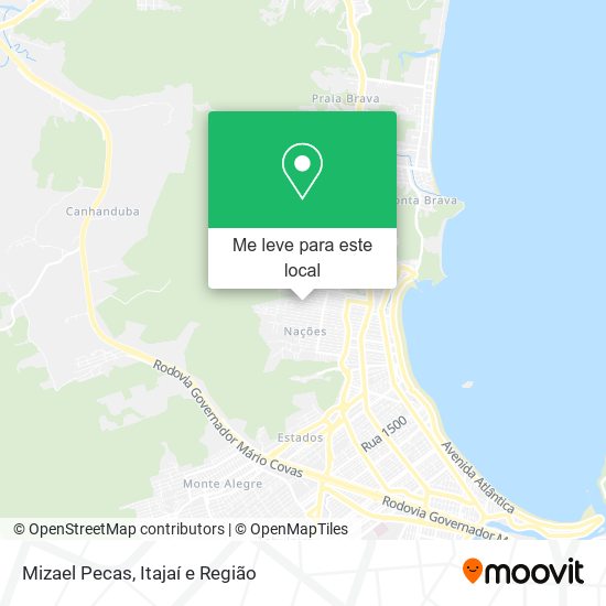 Mizael Pecas mapa
