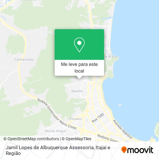 Jamil Lopes de Albuquerque Assessoria mapa