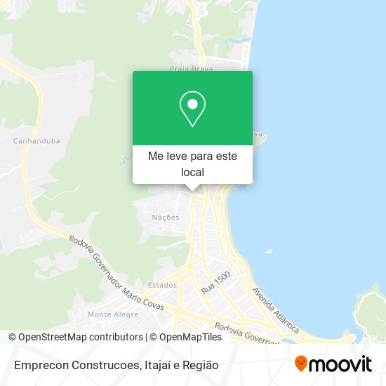 Emprecon Construcoes mapa