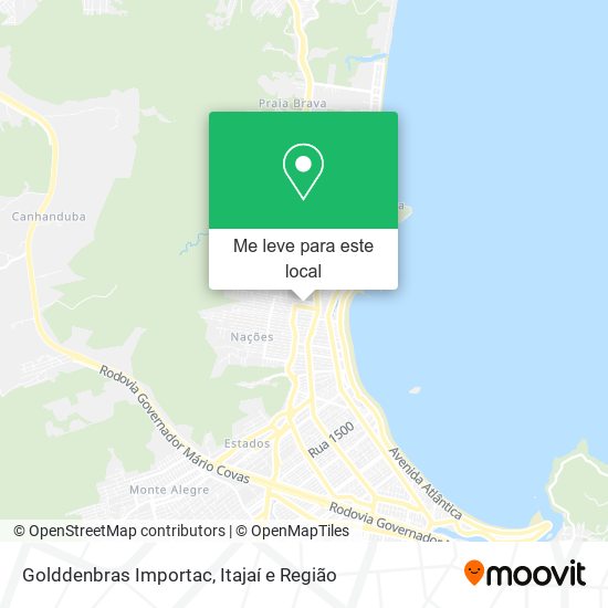 Golddenbras Importac mapa