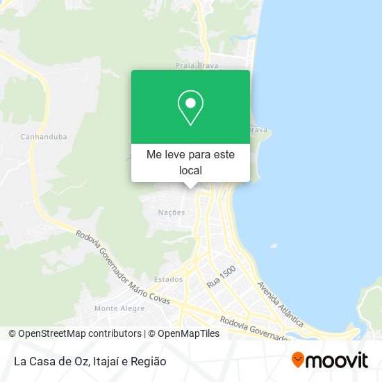 La Casa de Oz mapa