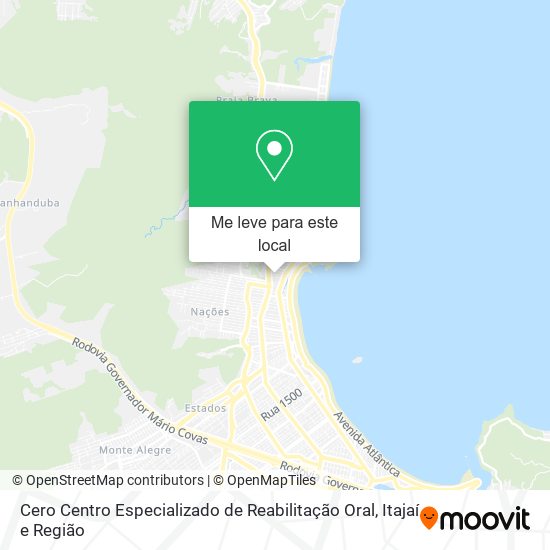 Cero Centro Especializado de Reabilitação Oral mapa