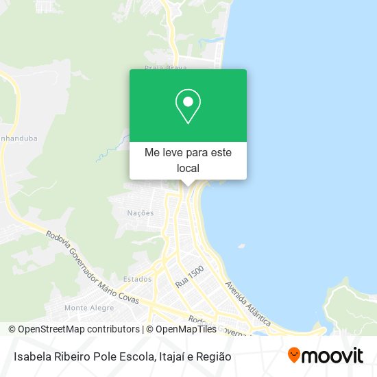 Isabela Ribeiro Pole Escola mapa