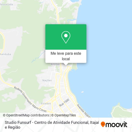 Studio Funsurf - Centro de Atividade Funcional mapa
