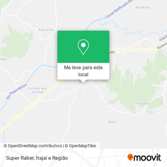 Super Raber mapa