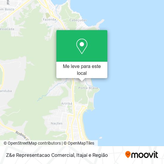 Z&e Representacao Comercial mapa