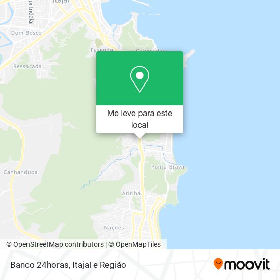 Banco 24horas mapa