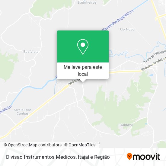 Divisao Instrumentos Medicos mapa
