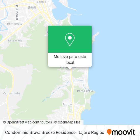 Condominio Brava Breeze Residence mapa